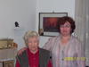 Това с Ниной Большаковой 25 ноября 2011 года. Tova with Nina Bolshakova in her room in nursing home, Israel. 11/25/2005